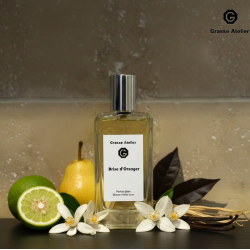 Extrait de parfum Grasse Atelier : l'éclat des parfums de Grasse avec Bergamote, Tubéreuse et Vanille.