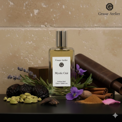 Flacon Mystic Cuir - Parfum Grasse cuiré intense