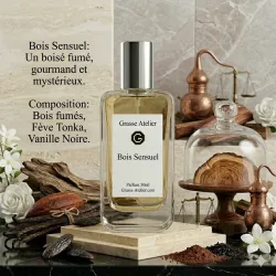 Bois Sensuel — Perfume de Grasse Alta Concentración (20%) — Larga Duración — 50ml