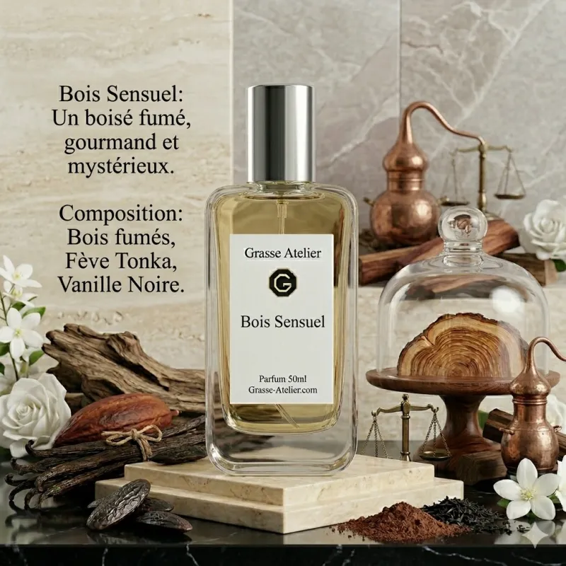 Bois Sensuel — Parfüm aus Grasse Hohe Konzentration (20%) — Langanhaltend — 50ml