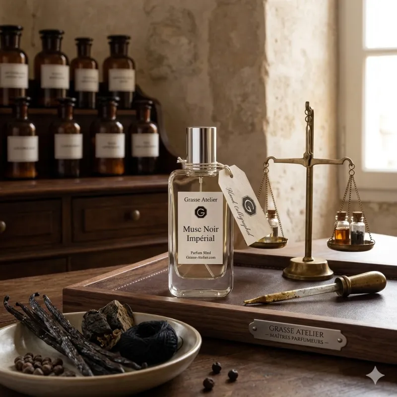 Musc Noir Imperial — Perfume de Grasse Alta Concentración (20%) — Larga Duración — 50ml