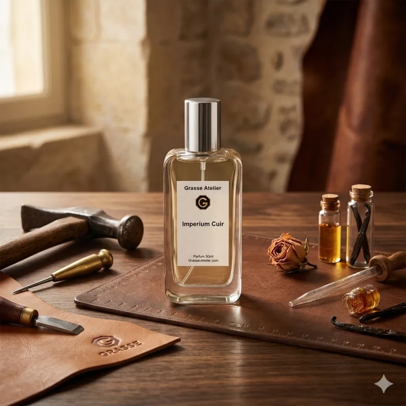 Imperium Cuir — Fragrance from Grasse High Concentration (20%) — Long-lasting — 50ml