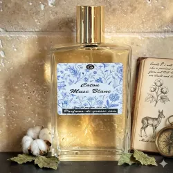 BAUMWOLLE WEISSER MOSCHUS – Sauber Pudrig Moschus Unisex Frische Wäsche Nischenparfum | Grasse Atelier