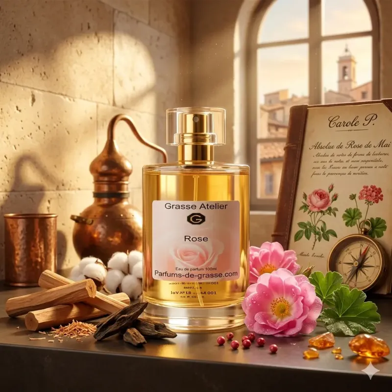 Würzig Grün Floral Rose de Mai Unisex Nischenparfum | Grasse