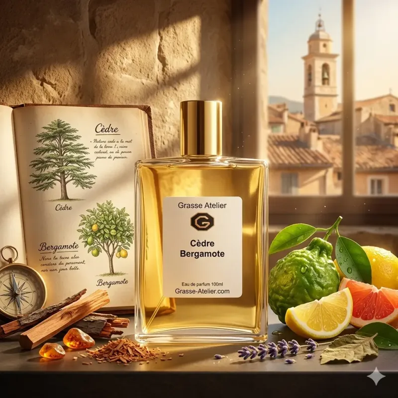 CEDRO BERGAMOTTO – Profumo di Nicchia Esperidato Legnoso Uomo Fresco | Grasse Atelier