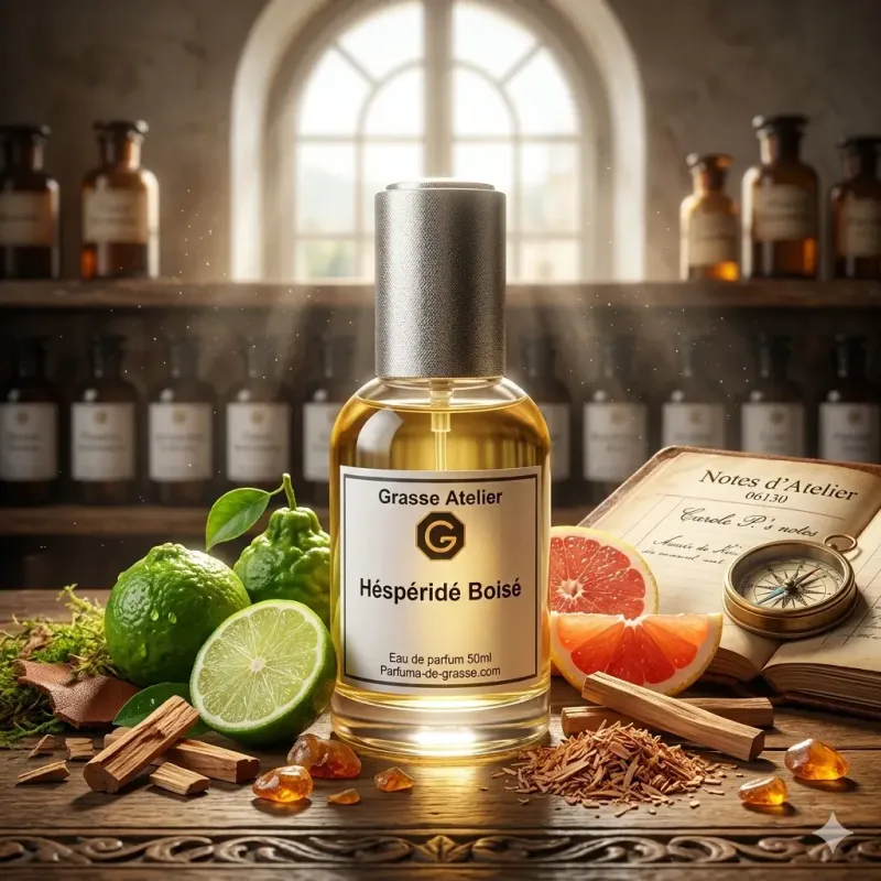 HOLZIGER HESPERIDENDUFT – Aromatisches Leder Unisex Nischenparfum | Grasse