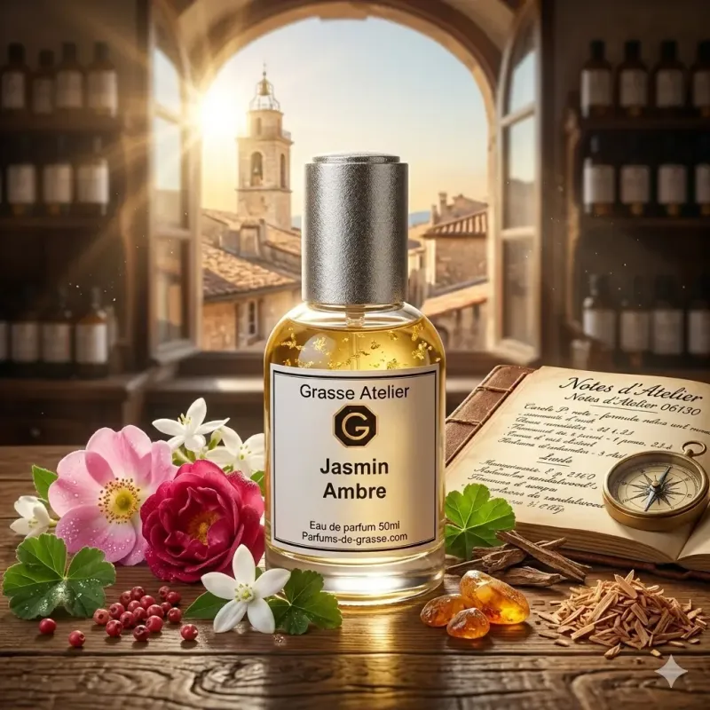 JASMIN AMBRA – Solar Blumig Amber Unisex Nischenparfum | Grasse