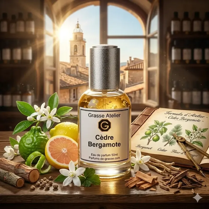 CEDRO BERGAMOTA – Perfume de Nicho Cítrico Amaderado Unisex | Grasse