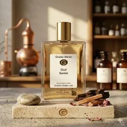 OUD SANDALWOOD – Oriental Woody Amber Oud Sandal Luxury Niche Perfume | Grasse Atelier