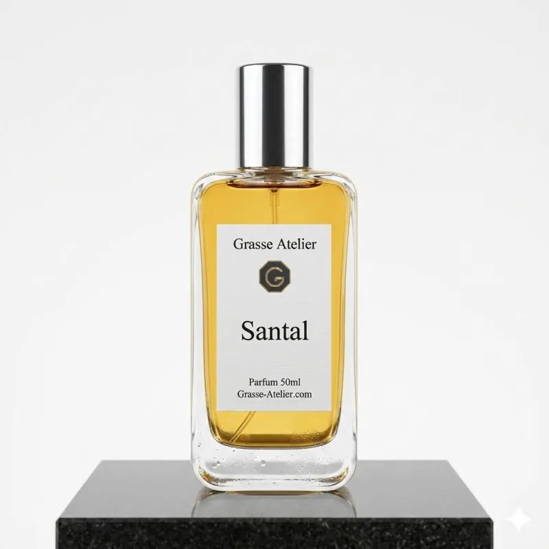 parfum de niche, Cardamome, Iris, Violette, Bois nobles, Cèdre, Ambre, Labdanum, Cuir, Santal