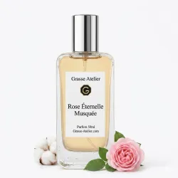 Rose Éternelle Musquée — Fragrance from Grasse High Concentration (20%) — Long-lasting — 50ml