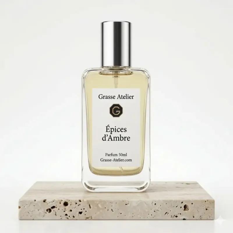Épices d’Ambre — Profumo di Grasse Alta Concentrazione (20%) — Lunga Durata — 50ml