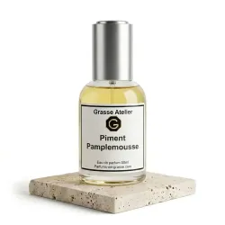 Eau de parfum, Pamplemousse, Citron, Orange, Menthe, Piment, Gingembre, Santal, Vétiver, Tabac.
