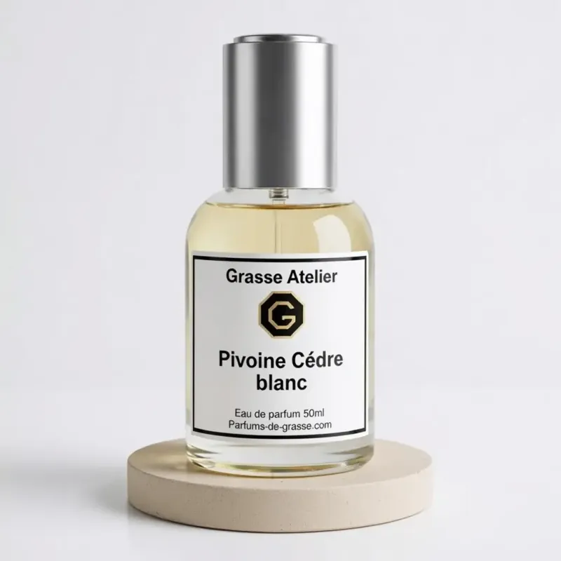 PEONIA CEDRO BIANCO – Profumo di Nicchia Floreale Legnoso Puro Unisex | Grasse