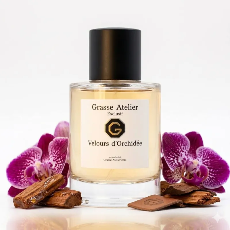 Terciopelo de Orquídea – Perfume Floral Cítrico Elegante | Grasse Atelier