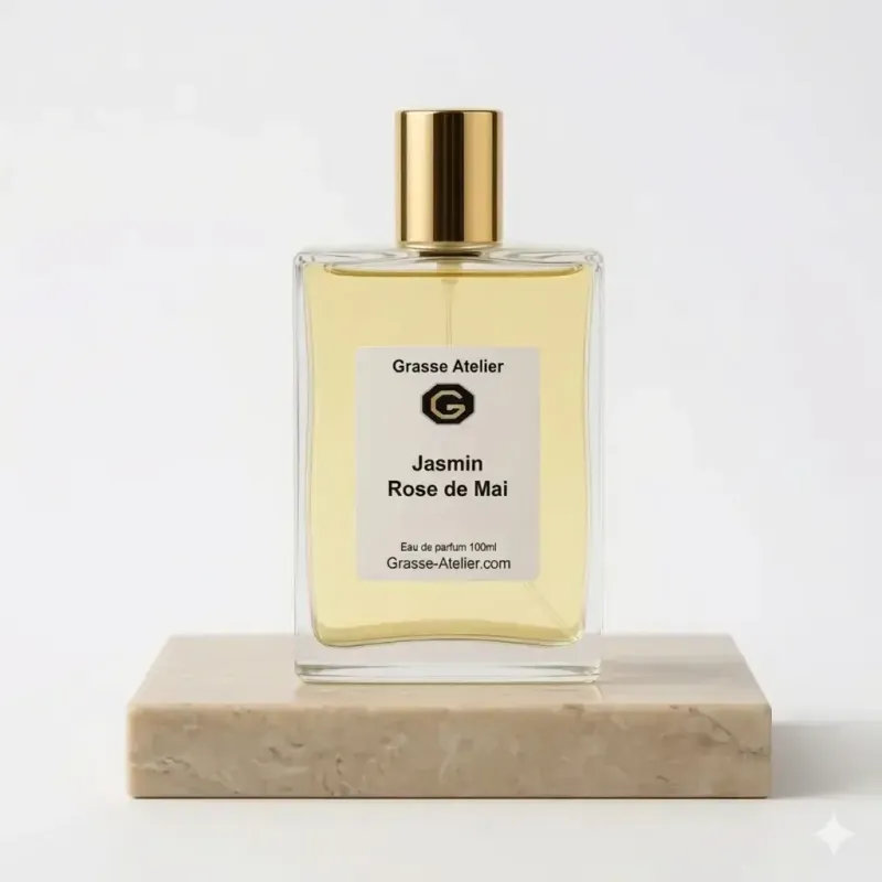JAZMÍN ROSA DE MAYO – Perfume de Nicho Floral Blanco Opulento Lujo | Grasse Atelier