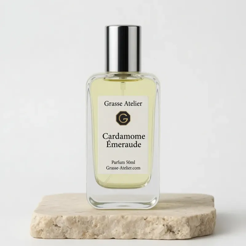Cardamome Émeraude — Fragrance from Grasse High Concentration (20%) — Long-lasting — 50ml