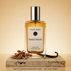 Santal Absolu — Parfüm aus Grasse Hohe Konzentration (20%) — Langanhaltend — 50ml