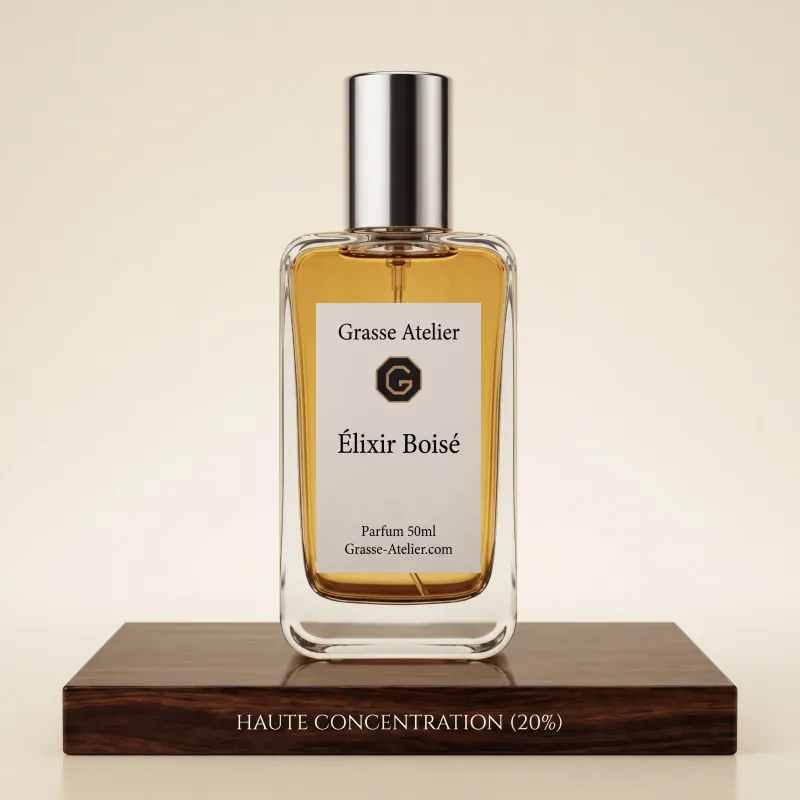 Élixir Boisé — Profumo di Grasse Alta Concentrazione (20%) — Lunga Durata — 50ml