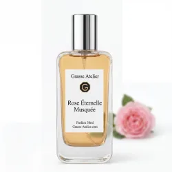 Rose Éternelle Musquée — Profumo di Grasse Alta Concentrazione (20%) — Lunga Durata — 50ml