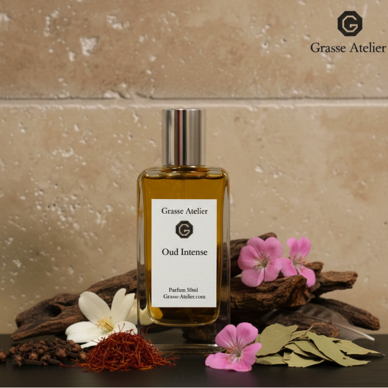 Parfum de niche Oud Wood fabriqué à Grasse - artisanal Grasse Atelier